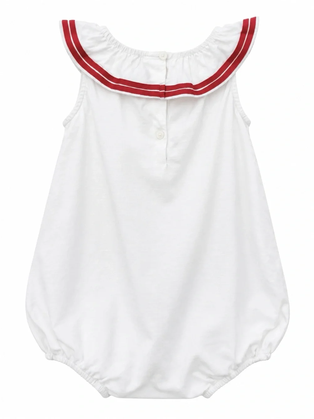 Ralph Lauren Baby Nautical Sailor Romper White Red Anchor 18M